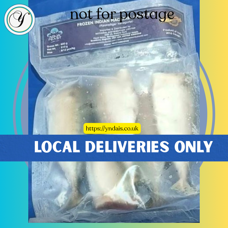 FROZEN HEADLESS INDIAN MACKEREL-600g