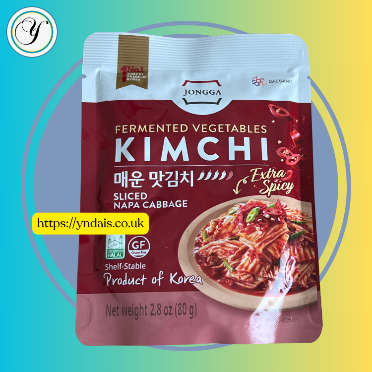 KIMCHI -EXTRA SPICY ferrmented napa cabbage -80g