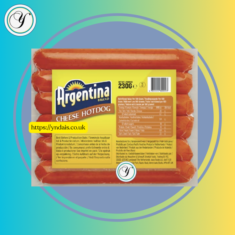 ARGENTINA HOTDOG WITH CHEESE -230g