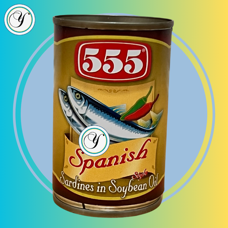 555 spanish sardines in soybean oil