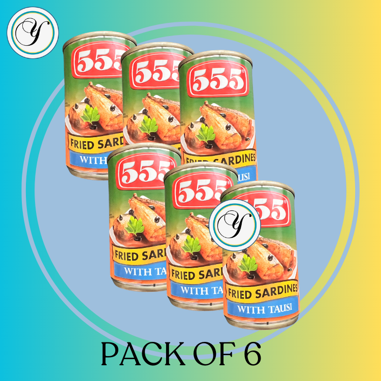 555 fried sardines with TAUSI-Bundle of 6