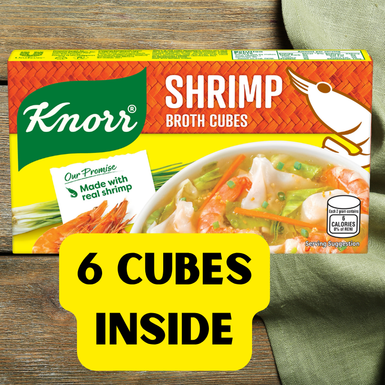 KNORR - Shrimp cubes - 6cubes inside(6x10g)