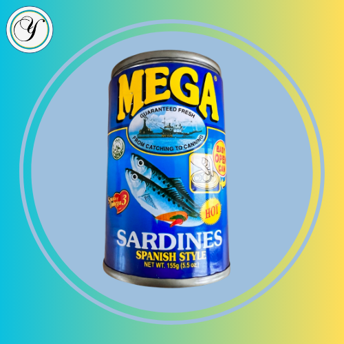 MEGA Sardines HOT Spanish Style Halal - 155g
