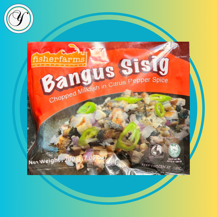 FROZEN FISHER FARMS Bangus Sisig-200g available 1 AUG2025