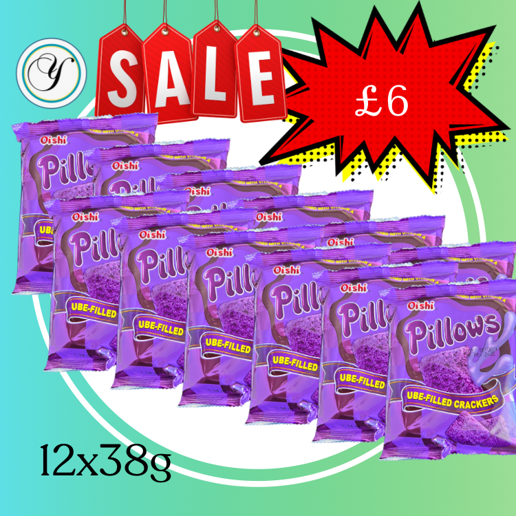 OISHI PILLOWS-38g x 12(UBE)