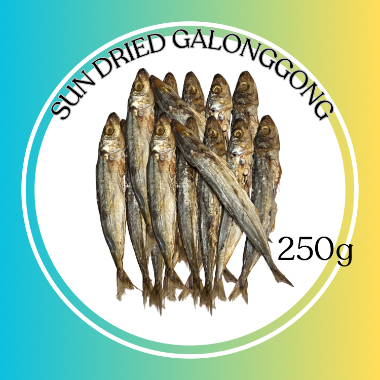 Dried Fish (Tuyo) Galonggong (buwad) (bulad)- 250g
