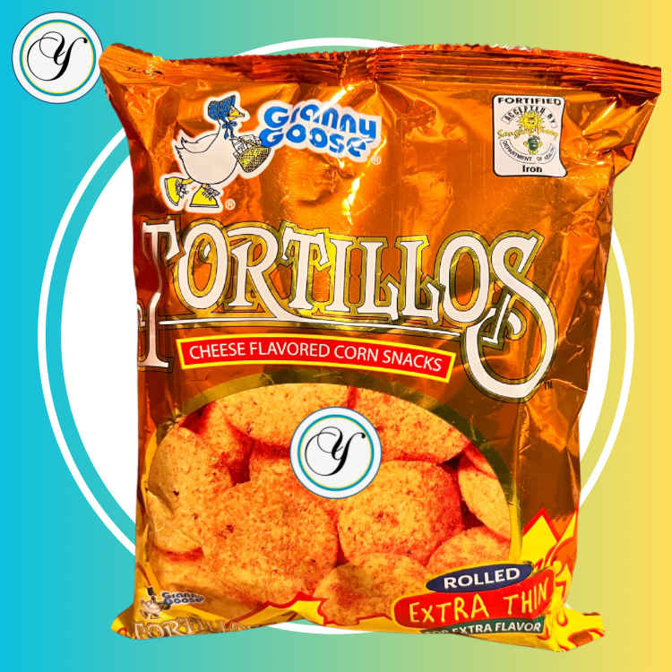 GRANNY GOOSE TORTILLOS cheese - 100g
