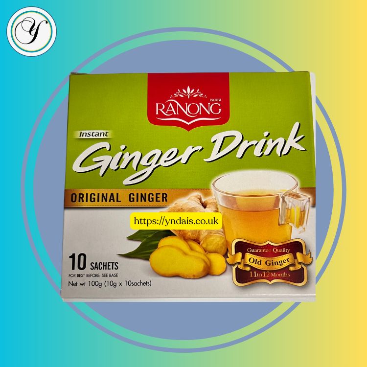 RANONG INSTANT GINGER DRINK - SALABAT (Luya) (Luy-a) - 10x10g