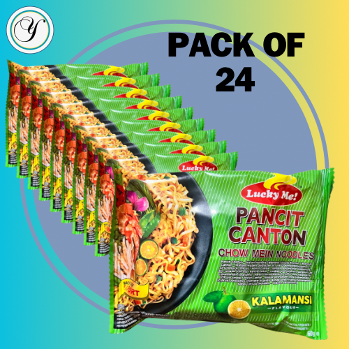 LUCKY ME PANCIT CANTON KALAMANSI - (60g) pack of 24 :BUNDLE