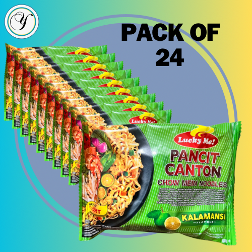 LUCKY ME PANCIT CANTON KALAMANSI - (60g) BUNDLE OF 24 T