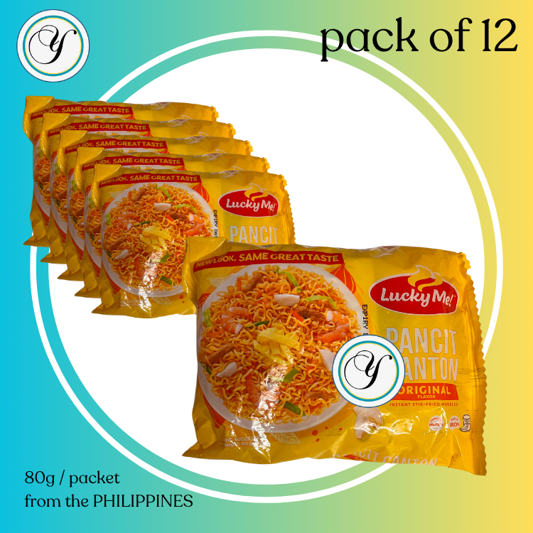 LUCKY ME PANCIT CANTON- original 80g (pack of 12)