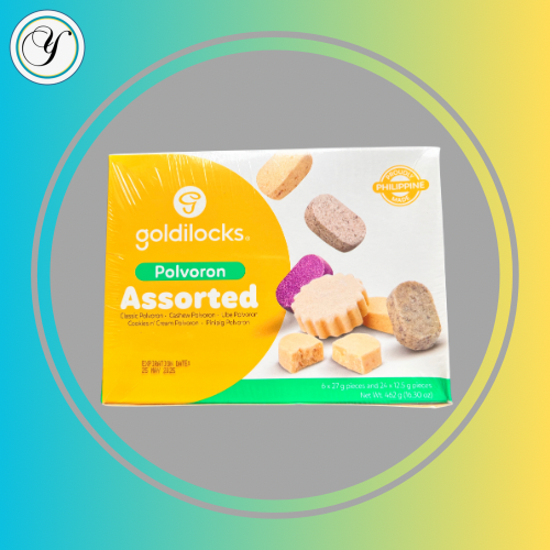 GOLDILOCKS - assorted polvoron net wt 462g Exp date: 16Jul2026