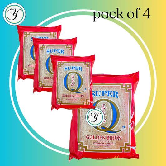 PACK OF 4 Super Q BIHON -500g/pack : BUNDLE