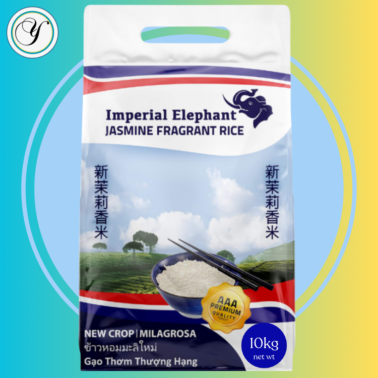 Imperial Elephant Jasmine Rice (BIGAS) Bugas 10kg LOCAL DELIVERIES ONLY