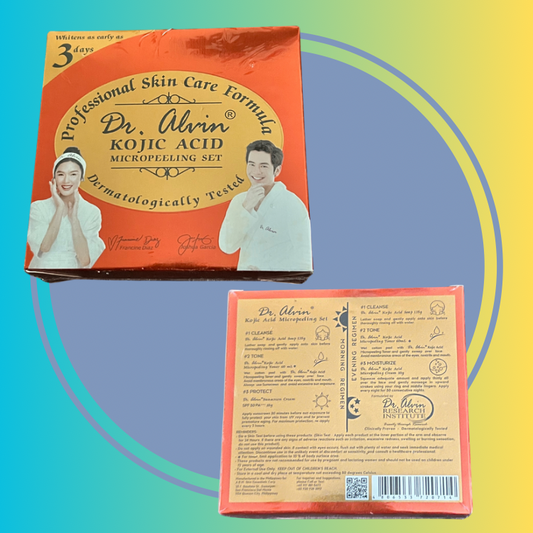 Dr Alvin Kojic Acid Micropeeling Set