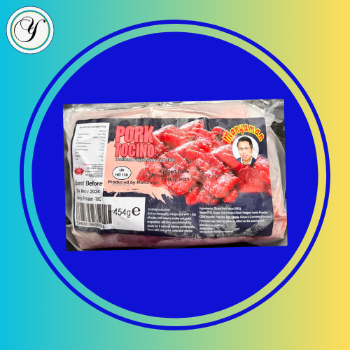 MANDHEY'S MANYAMAN PORK TOCINO -454G -FROZEN