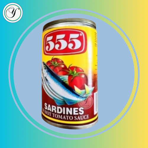 555 Sardines In HOT Tomato Sauce