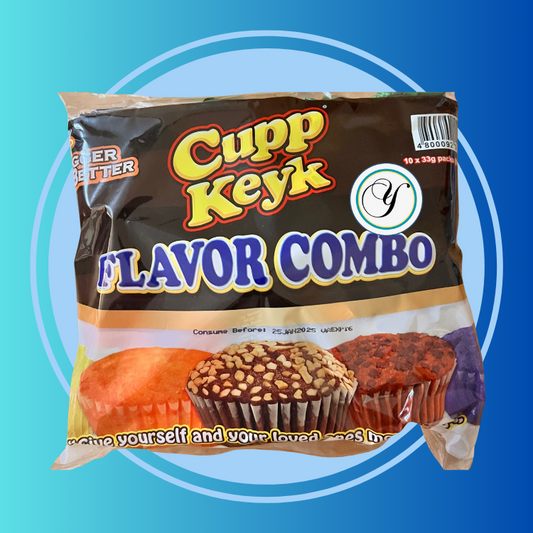 CUPP KEYK FLAVOR COMBO 10 X 33 G