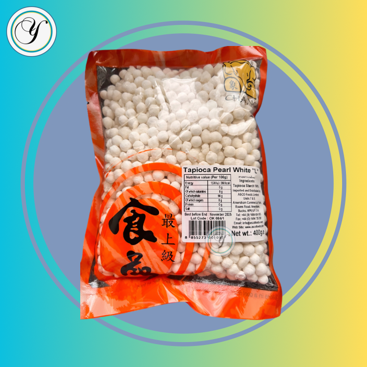 CHANG TAPIOCA PEARLS WHITE - Large 400g