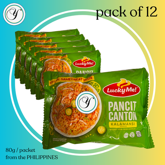 LUCKY ME-Pancit Canton 80g KALAMANSI (pack of 12)