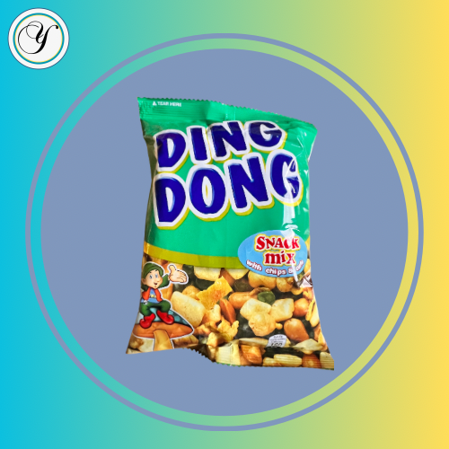 Ding Dong Snack Mix with Chips & Curls Barkada Pack - 100g