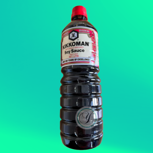 KIKKOMAN Soy Sauce  (Suitable for Vegetarians) - 1L