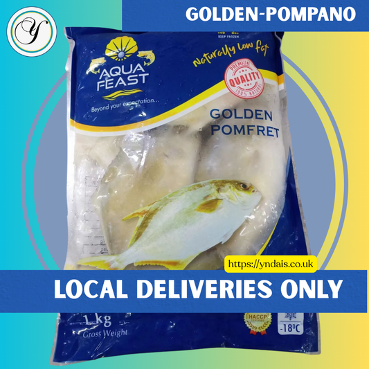 FROZEN GOLDEN POMPRET (POMPANO) -1 KG