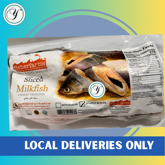 FROZEN FISHER FARMS- SINIGANG CUT Bangus
