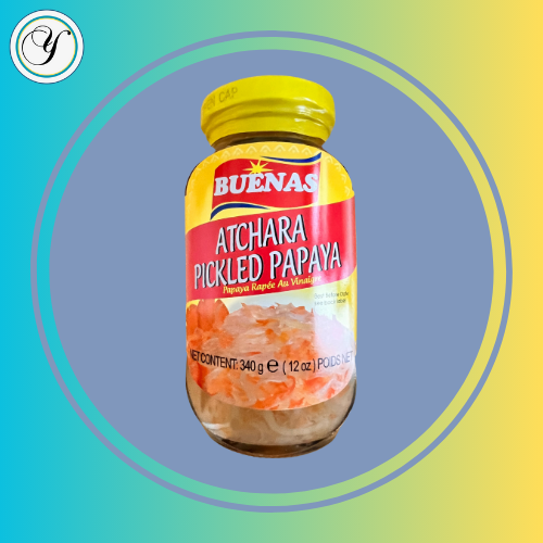 BUENAS Pickled Papaya (Grated)  (Suitable for Vegetarians) ATCHARA-340G