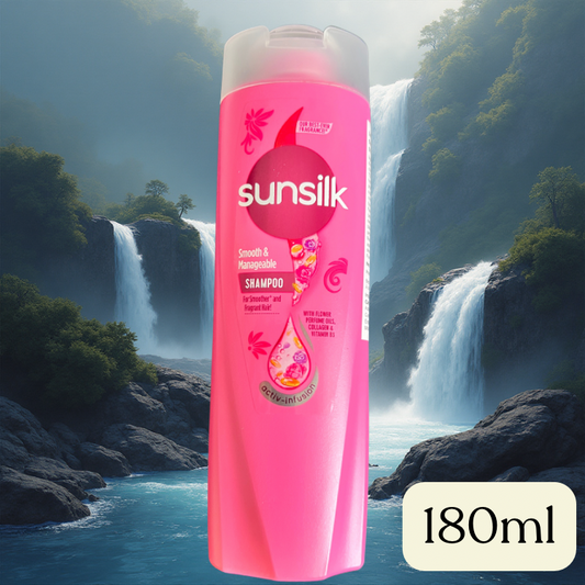 SUNSILK shampoo- smooth and manageable 180ml