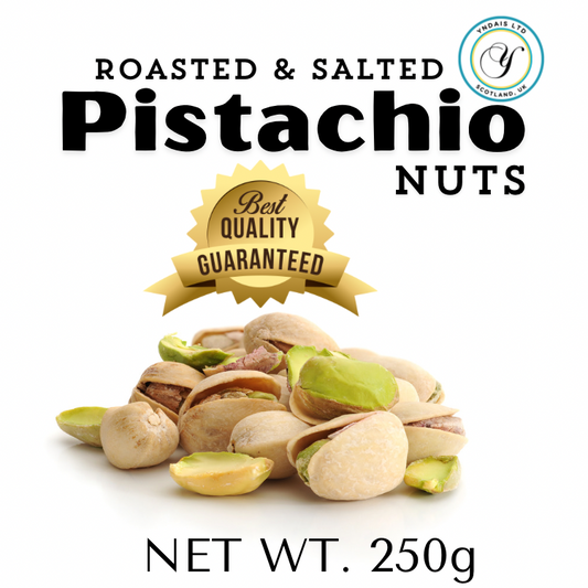 PISTACHIO NUTS  ROASTED& salted  - 250g