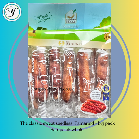 TAMARIND HOUSE Sweet Seedless Tamarind -Ready to Eat (SAMPALOK)- 200g