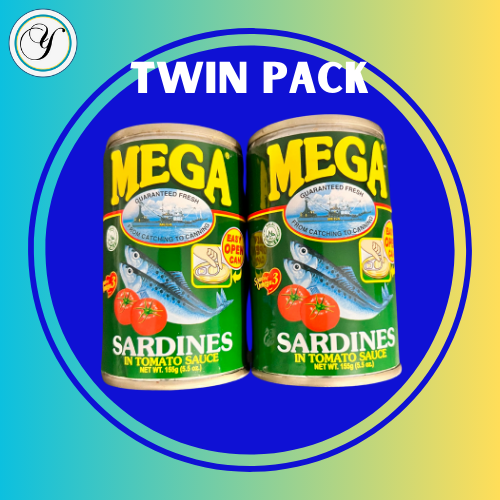 MEGA Sardines in Tomato Sauce - TWIN PACK (2x155g)