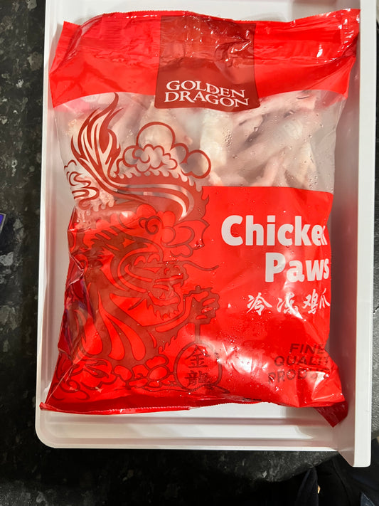 GOLDEN DRAGON- CHICKEN PAWS (adidas) - 1KG FROZEN