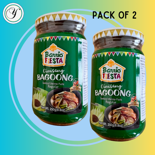 BARRIO FIESTA BAGOONG (REGULAR) - 250G (pack of 2)