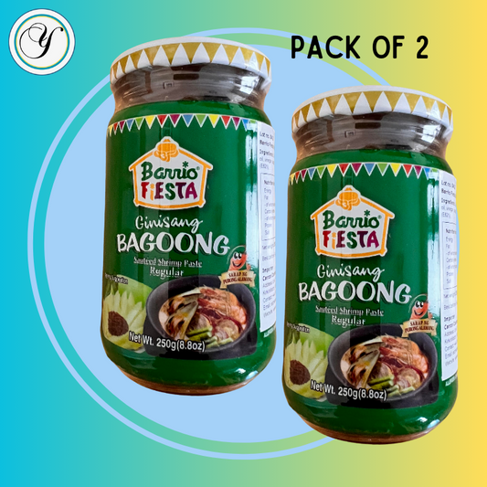 BARRIO FIESTA BAGOONG (REGULAR) - 250G :BUNDLE  of 2