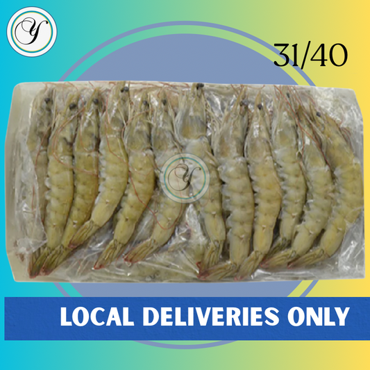 FROZEN SHRIMP (HIPON) PASAYAN 30/40 - 1kg