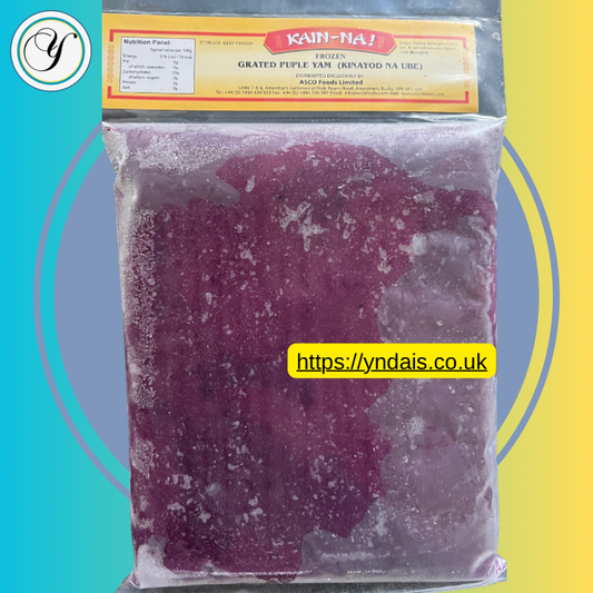 FROZEN KAINA GRATED PURPLE YAM( Kinayod na ube)