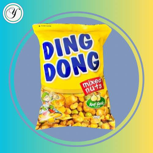 DING DONG Mixed Nuts Real Garlic flavor - 100G