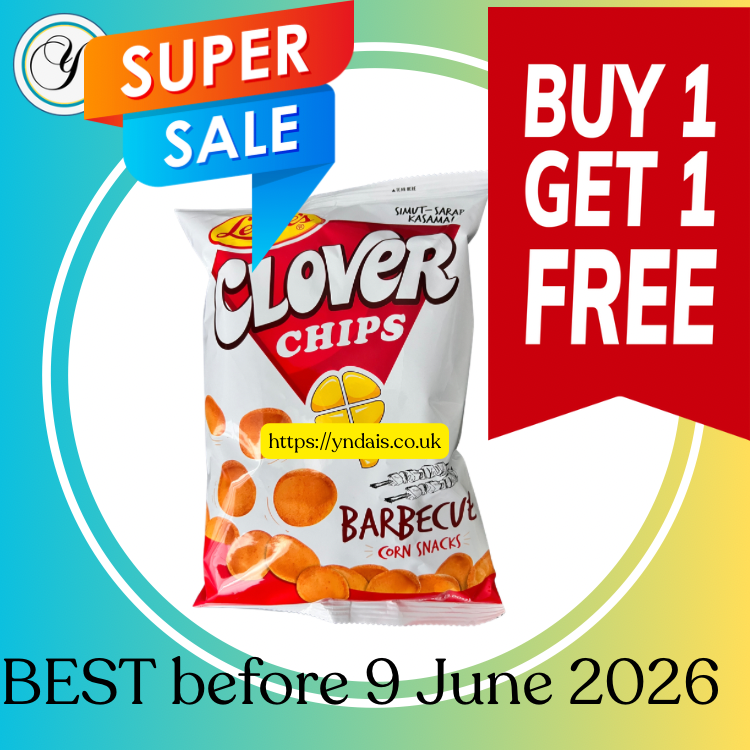 LESLIE’s CLOVER CHIPS-BBQ-85g BUY 1 GET 1 BBE 9JUNE 2026