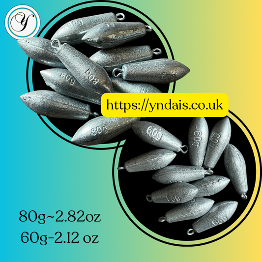 Fishing weights(bullet shape)