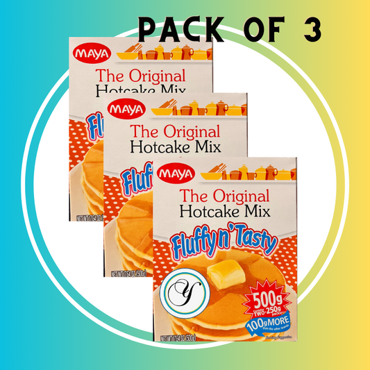 MAYA original hotcake mix BUNDLE of 3 (500g/box)