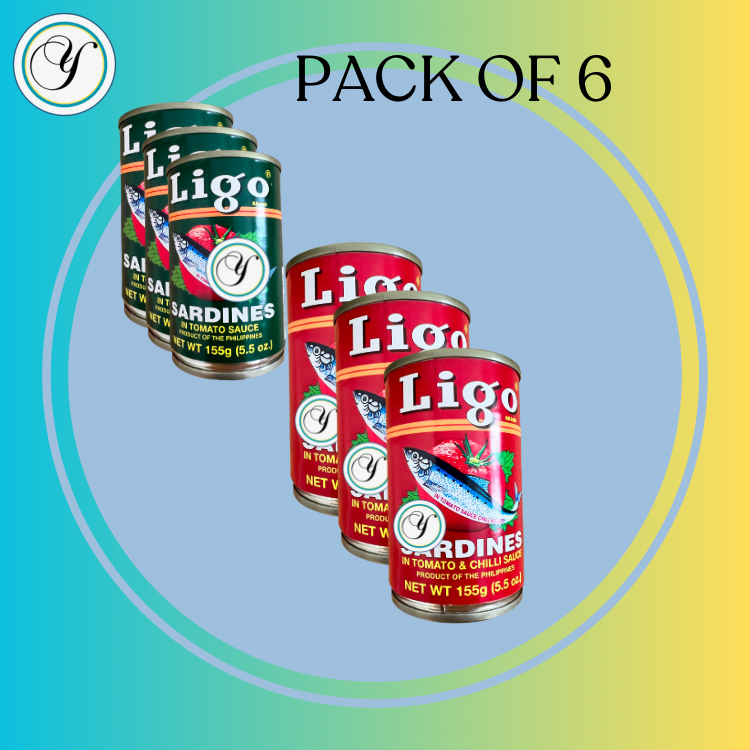 LIGOSARDINES  BUNDLE - pack of 6