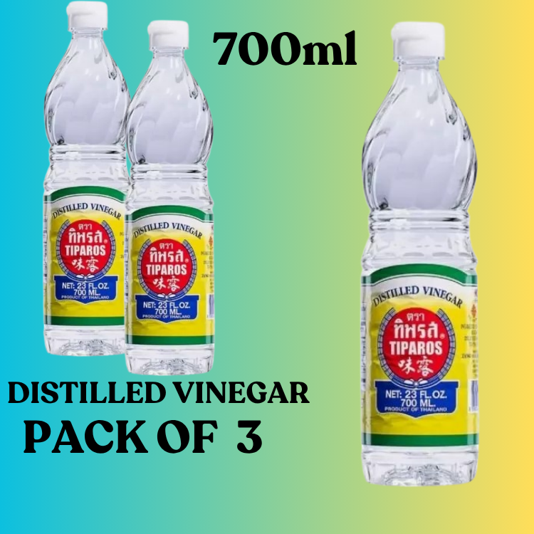 TIPAROS DISTILLED VINEGAR-700ML BUNDLE OF 3
