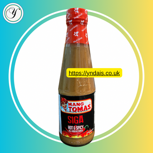 MANG TOMAS SIGA ALL PURPOSE SAUCE- hot & spicy (330g)