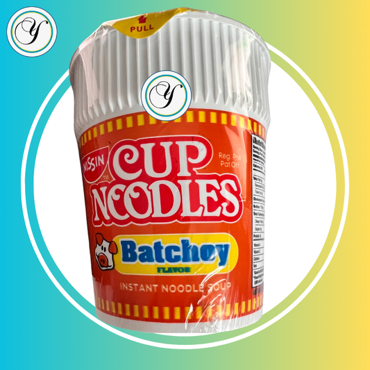 NISSIN CUP NOODLES - BATCHOY (big) 60g BUNDLE OF 6