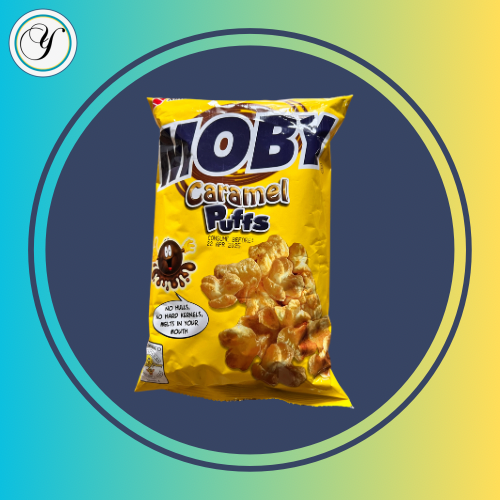 MOBY CARAMEL PUFFS-90g