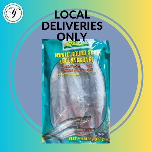 FROZEN KIM SON whole round scad galunggong( galonggong) - 1kg