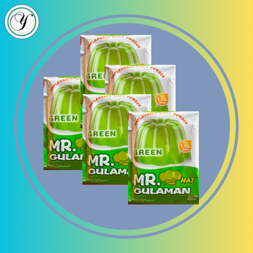 MR HAT GULAMAN GREEN  (JALAL) 5x25g