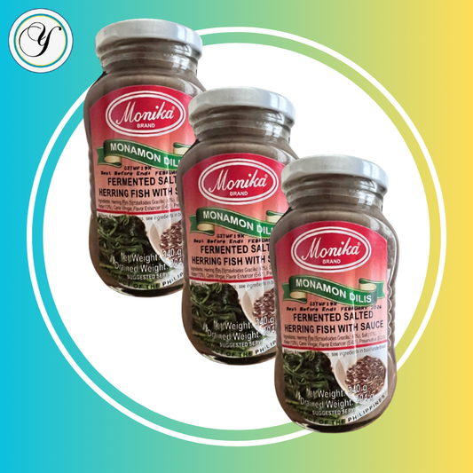 MONIKA Monamon Dilis (Bagoong isda)- pack of 3